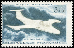 ** 3F. Vert Foncé. Variété Avion Blanc. TB. - Altri & Non Classificati