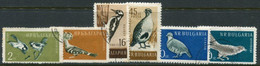 BULGARIA 1959 Birds Used.  Michel 1116-21 - Gebruikt