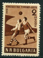 BULGARIA 1959 Youth Football  MNH / **.  Michel 1101 - Ongebruikt