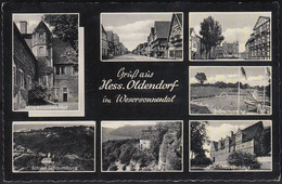 D-31840 Hessisch Oldendorf - Ansichten - Langestraße - Schwimmbad - Nice Stamp "Cept" - Hessisch-Oldendorf