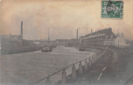 ¤¤  -  SAINT-POL-sue-MER  -  Carte-Photo Du Canal De Mardyck  -  Péniches, Usines   -  ¤¤ - Saint Pol Sur Mer