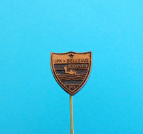 WATER POLO CLUB BELLEVUE Dubrovnik - Croatia Old Pin Badge Waterpolo Wasserball Pallanuoto Polo Acuatico Croatie Croazia - Wasserball