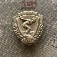 Badge Pin ZN010143 - Swimming Sokol Czechoslovakia DSO Plavec - Natation