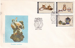 A2929- Portelan Romanesc,Cluj Napoca 1992, Romania 2covers First Day Cover - FDC