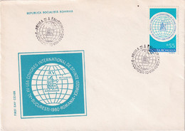 A2936 - International Congress Of History Science, Bucuresti 1980 Socialist Republic Of Romania  FDC - Altri & Non Classificati