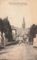 04 Barcelonnette Avenue D'italie Et La Tour Cardinalis - Barcelonnette