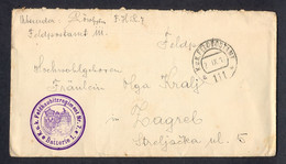 Austria WWI - Military Mail Envelope With Cancel K.u.K. Feldhaubitzregiment Nr. 7. - Sonstige & Ohne Zuordnung