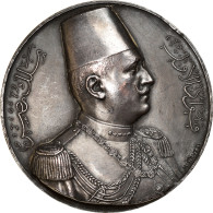 Égypte, Médaille, Fuad I, Medal For The Official Visit In Rome, 1927, Aurelio - Other & Unclassified