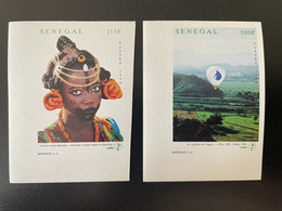 Sénégal 1996 Mi. 1424 - 1425 Non Dentelé IMPERF ENDA Ecopole Ouest-Africaine Joint Issue Emission Commune 2 Val. MNH** - Gezamelijke Uitgaven