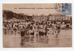 - CPA BOULOGNE-SUR-MER (62) - La Plage 1929 (belle Animation) - Edition Stevenard 224 - - Boulogne Sur Mer