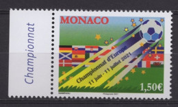 MONACO 2021 - CHAMPIONNAT D'EUROPE DE FOOTBALL - Y.T. N° 3277 /  NEUF ** - Nuovi