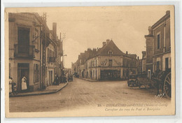 49 Maine Et Loire Ingrandes Sur Loire Carrefour Des Rues Du Pont Et Bourgeoise Photo Gaby Ed Artaud - Autres & Non Classés