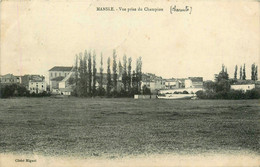 Mansle * Vue Générale Prise Du Champion - Mansle