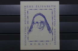 FRANCE - Vignette Exposition Philatélique - Mère Elisabeth - L 94468 - Cruz Roja