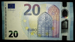 20 EURO E006G1 Draghi France Serie EC3816 Perfect  UNC - 20 Euro