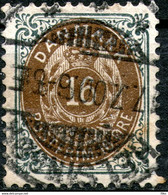 Denmark,1895,16 Ore, Perf:12 1/2,cancel,as Scan - Usati