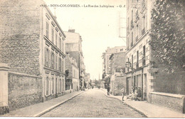 Cpa Bois Colombes  La Rue Des Aubépines. - Otros & Sin Clasificación