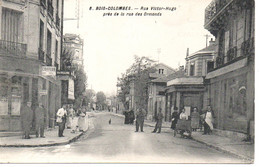 Cpa Bois Colombes  Rue Victor Hugo Près De La Rue Des Ormonds - Sonstige & Ohne Zuordnung