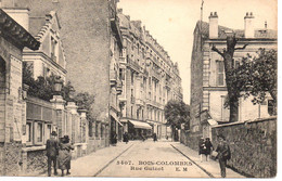 Cpa Bois Colombes  Rue Guizot. - Otros & Sin Clasificación