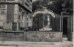 Cpa Bois Colombes  La Villa Du Château - Autres & Non Classés