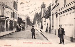 Cpa Bois Colombes  Rue De La Côte Saint Thibaut - Other & Unclassified
