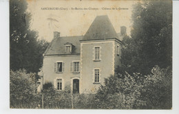 SANCERGUES - SAINT MARTIN DES CHAMPS - Château De La Garenne - Sancergues