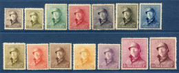 ⭐ Belgique - YT N° 165 à 178 * - Neuf Avec Charnière - TB - 1919 / 1920 ⭐ - 1919-1920  Re Con Casco