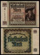 GERMANY BANKNOTE 5000 MARK 1922 P#81d VF (NT#05) - 10000 Mark