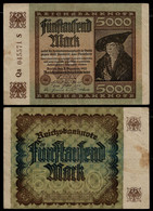 GERMANY BANKNOTE 5000 MARK 1922 P#81 VF (NT#05) - 10.000 Mark