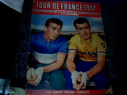 Magasine Vélo Le Miroir Du Sprint , Tour De France 1957,avec Belle Grande Pub Scooters Dolina & Alcool Kina - Sport