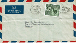1964 - Maurice - Port Louis Pour La France - Oblit "NE GASPILLEZ PAS L'EAU-DON'T WASTE WATER" - Oiseau DODO N° 251 - Mauricio (...-1967)