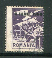 ROUMANIE- Service Y&T N°3- Oblitéré - Dienstzegels