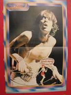 Poster Mick Jagger. Claude François Au Verso. Vers 1976. Fleur Bleue - Plakate & Poster