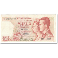 Billet, Belgique, 50 Francs, 1966, 1966-05-16, KM:139, TTB - 20 Franchi