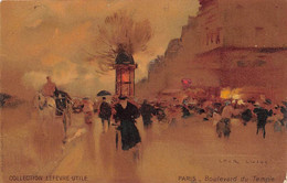 Illustrateur:  Loir Luigi      Boulevard Du Temple  Collection Lefèvre-Utile    (voir Scan) - Loir