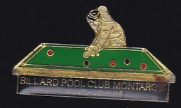 70421-Pin's.Billard Pool Club.Montargis. Loiret. Centre-Val De Loire - Billard