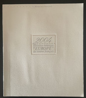 France 2004 Collection Thématique Europe Du Timbre Français Ministère Affaires Etrangères Affaires Européennes - Documents Of Postal Services