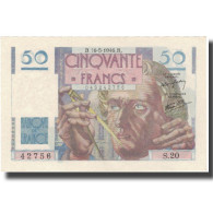 France, 50 Francs, Le Verrier, 1946, 1946-05-16, SPL+, Fayette:20.4, KM:127b - 50 F 1946-1951 ''Le Verrier''