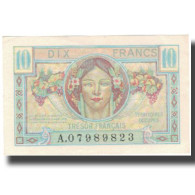 France, 10 Francs, 1947 French Treasury, 1947, 1947, SPL+, Fayette:vF 30.1 - 1947 Tesoro Francés