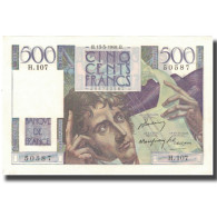 France, 500 Francs, Chateaubriand, 1948, 1948-05-13, SPL, Fayette:34.8, KM:129b - 500 F 1945-1953 ''Chateaubriand''