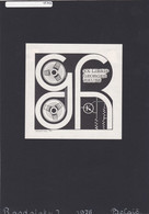 Delcampe - EX-Libris - TAPE RECORDING - Electronic Components By Jacques Rasdolsky (B) 1976 - Ex-libris