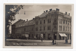 1930 KINGDOM OF SHS, SLOVENIA, MARIBOR TO NIS, FRANKOPAN STREET, ILLUSTRATED POSTCARD, USED - Slovenië