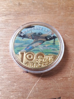 MEDAILLE 1918-2018 100YEARS RAF HURRICANE LF363 SOUS CAPSULE - Aviation