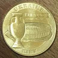 UKRAINE POLAND EURO 2012 KIEV POLOGNE MÉDAILLE MONNAIE DE PARIS JETON TOURISTIQUE MEDALS COINS TOKENS FOOTBALL - 2012