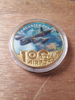 MEDAILLE 1918-2018 100YEARS RAF LANCASTER Pa474 SOUS CAPSULE - Aviation