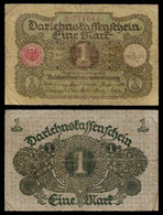 GERMANY BANKNOTE 1 MARK 1920 P#58 F (NT#05) - Andere & Zonder Classificatie