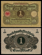 GERMANY BANKNOTE 1 MARK 1920 P#58 AUNC (NT#05) - Andere & Zonder Classificatie
