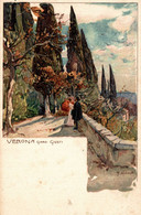 CPA M. WIELANDT - Verona Città - Giardini Giusti - VELTEN - NV - W026 - Wielandt, Manuel