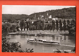 ZNA-04 Rheinfelden  Strandbad Und Schiff  Gelaufen 1957 - Rheinfelden