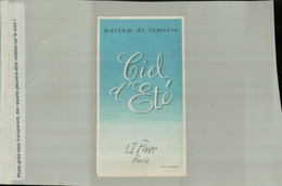 PARFUM  De Lumiere  Ciel D'Eté L. T. PIVER PARIS    (AVRI 2021 ABL 015 - Anciennes (jusque 1960)